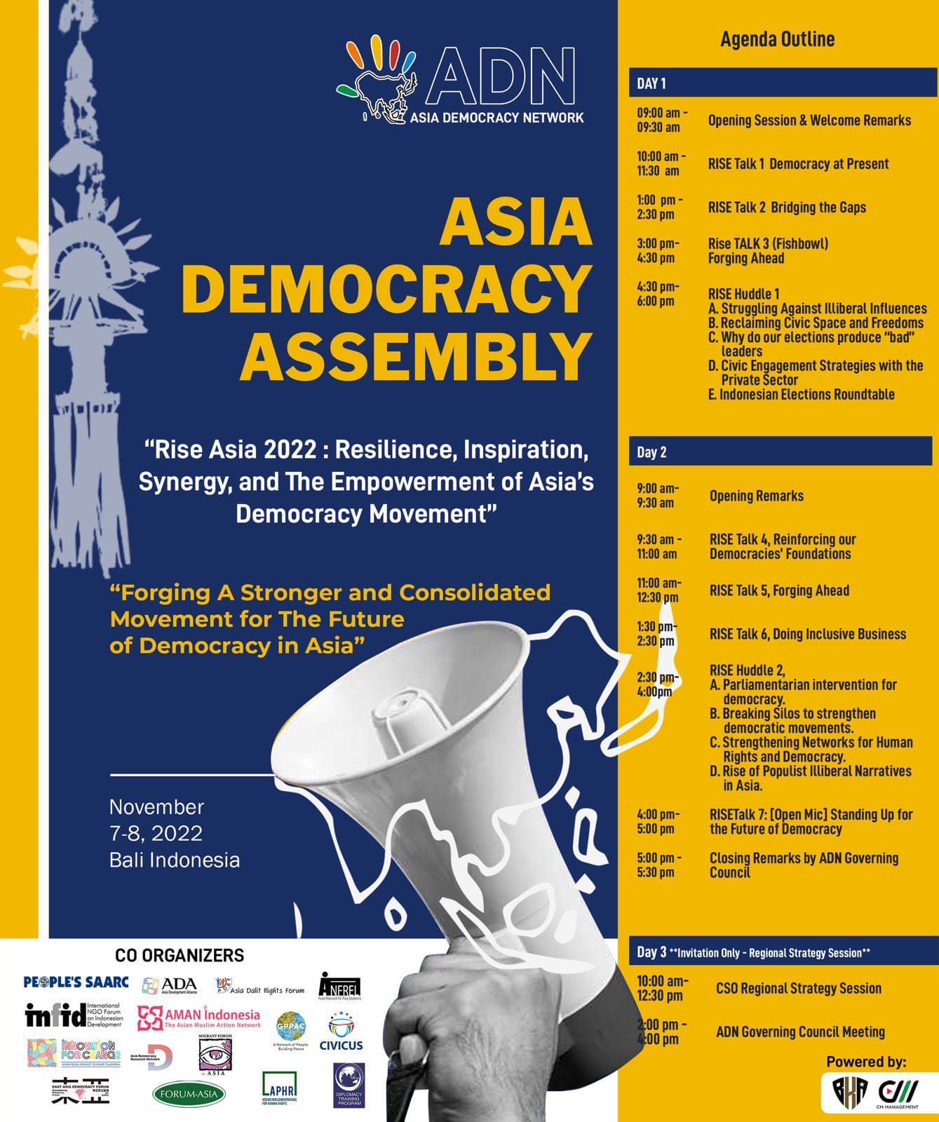 LDS Wakili Lampung di Agenda Asean Democracy Network