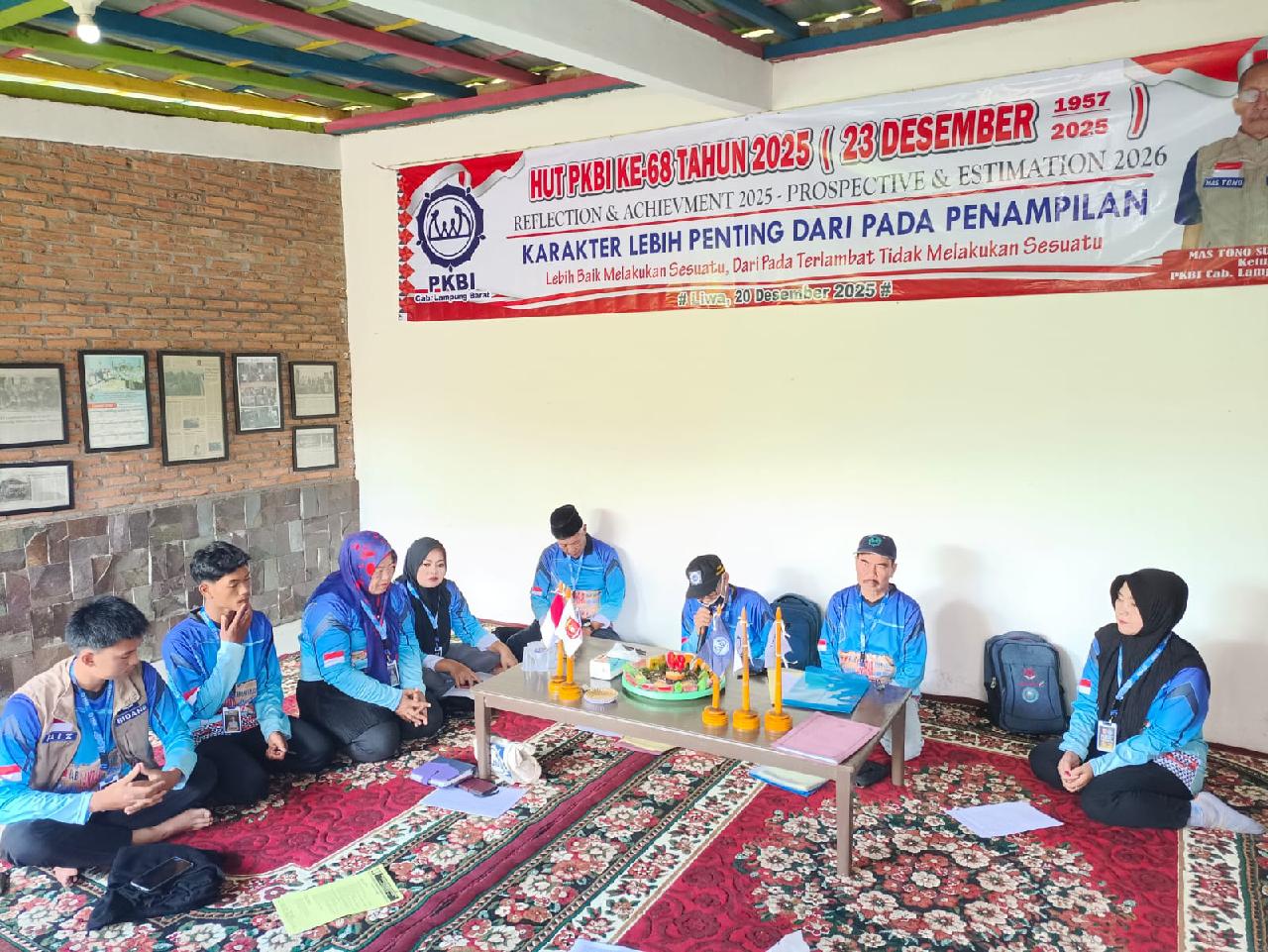 PKBI Lampung Barat Refleksi 2025, Siapkan Deretan Program Kreatif dan Edukatif di 2026