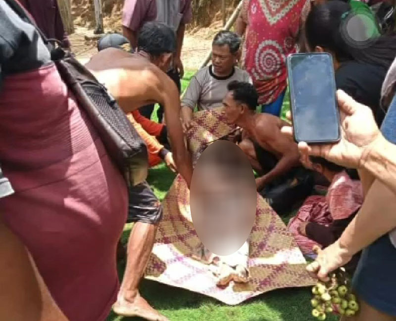 Hanyut Saat Mandi di Sungai Tahmi, Jasad Bocah 11 Tahun Terseret Arus Sejauh 800 Meter