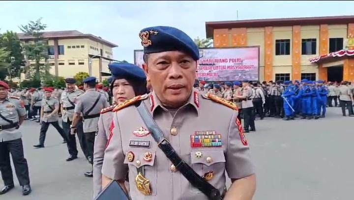Peringatan Hari Juang Polri di Lampung, Brimob Alami Perubahan Struktur