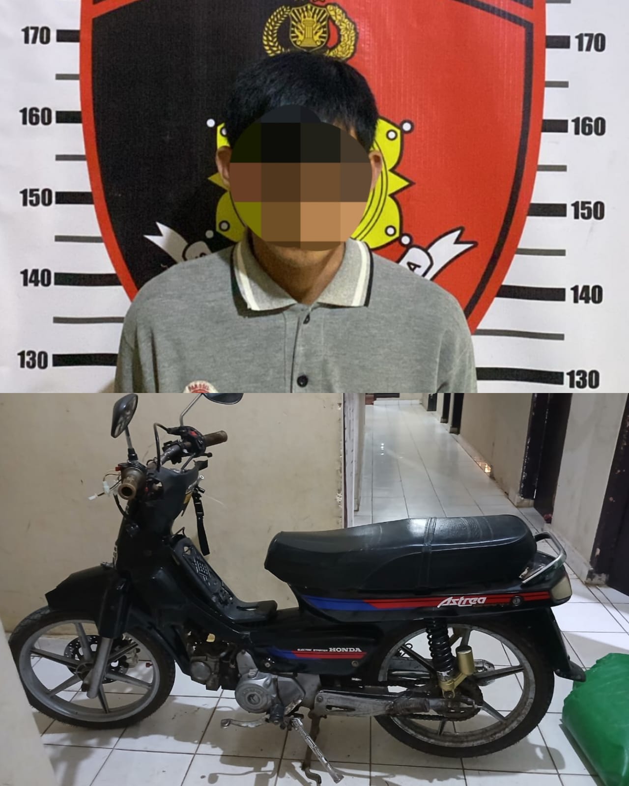 Satreskrim Polres Lampung Utara Amankan Pelaku Curas Asal Lampung Tengah