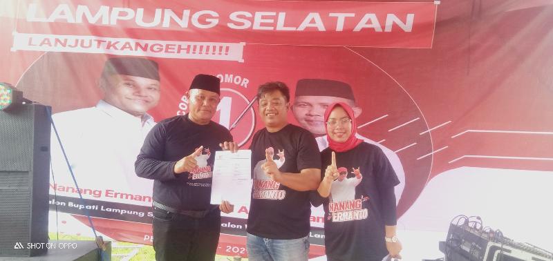  Gelar Deklarasi, Sahabat Nanang Siap Menangkan Nanang -Antoni di Pilkada Lampung Selatan 