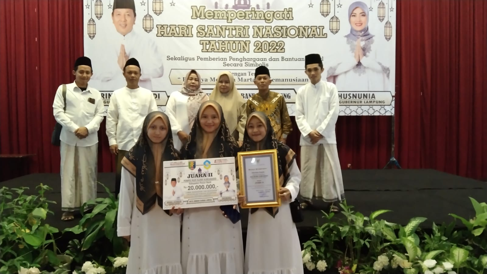 Wakili Pesbar, Ponpes Nur Islam Al Mujaddid Raih Juara II Tingkat Provinsi