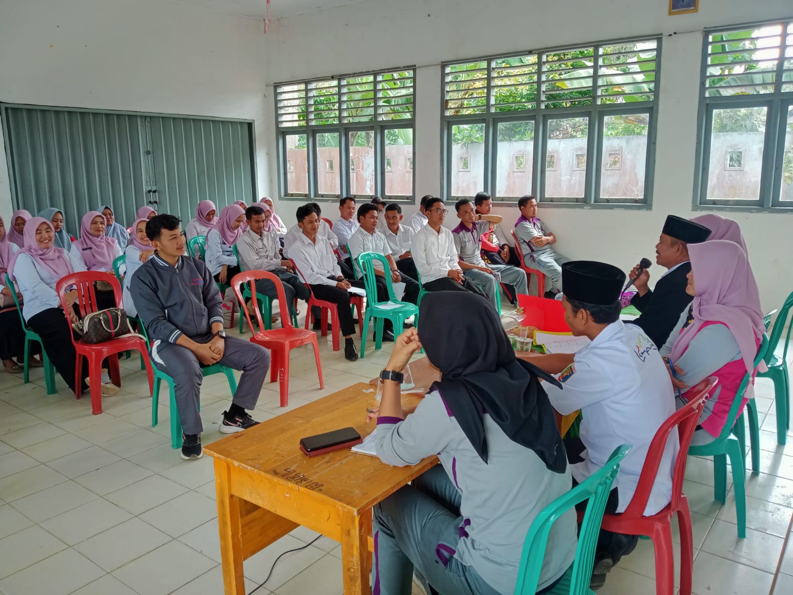 Kontrol Perkembangan KBM, SMAN 1 Kebun Tebu Gelar Rakor Bulanan