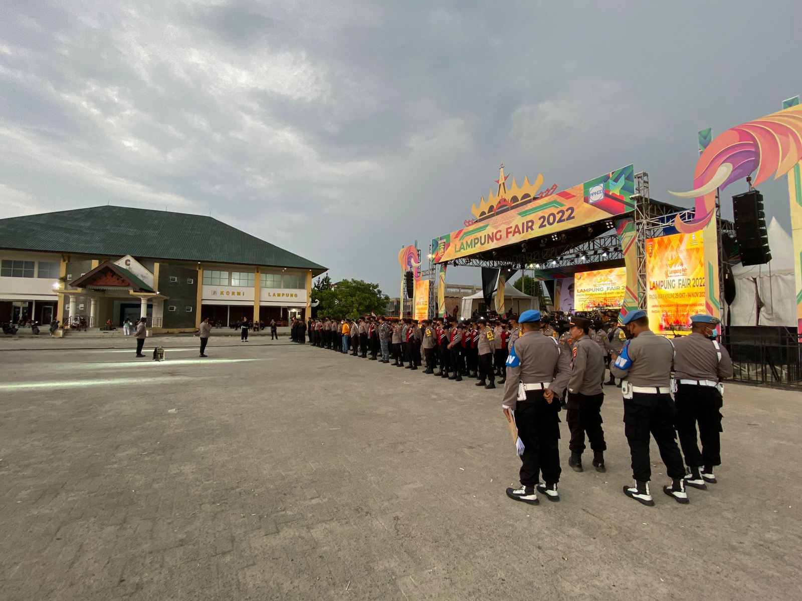 Pengamanan Lampung Fair, Polresta Bandar Lampung Terjunkan 150 Personel