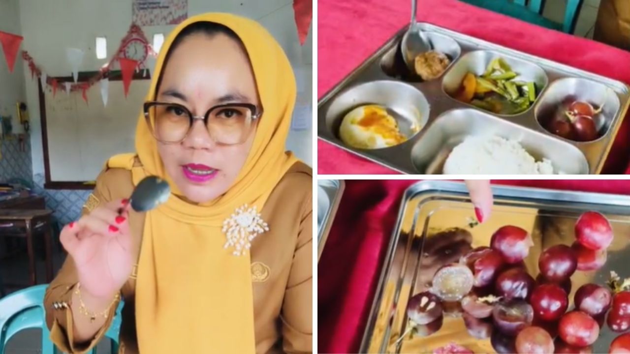 MBG Dinilai Tak Layak Konsumsi, Kepala SDN 3 Sendang Sari Ngamuk