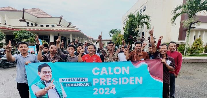 Persatuan Pemuda Way Kanan Deklarasikan Dukungan untuk Gus Imin Maju di Pilpres 2024