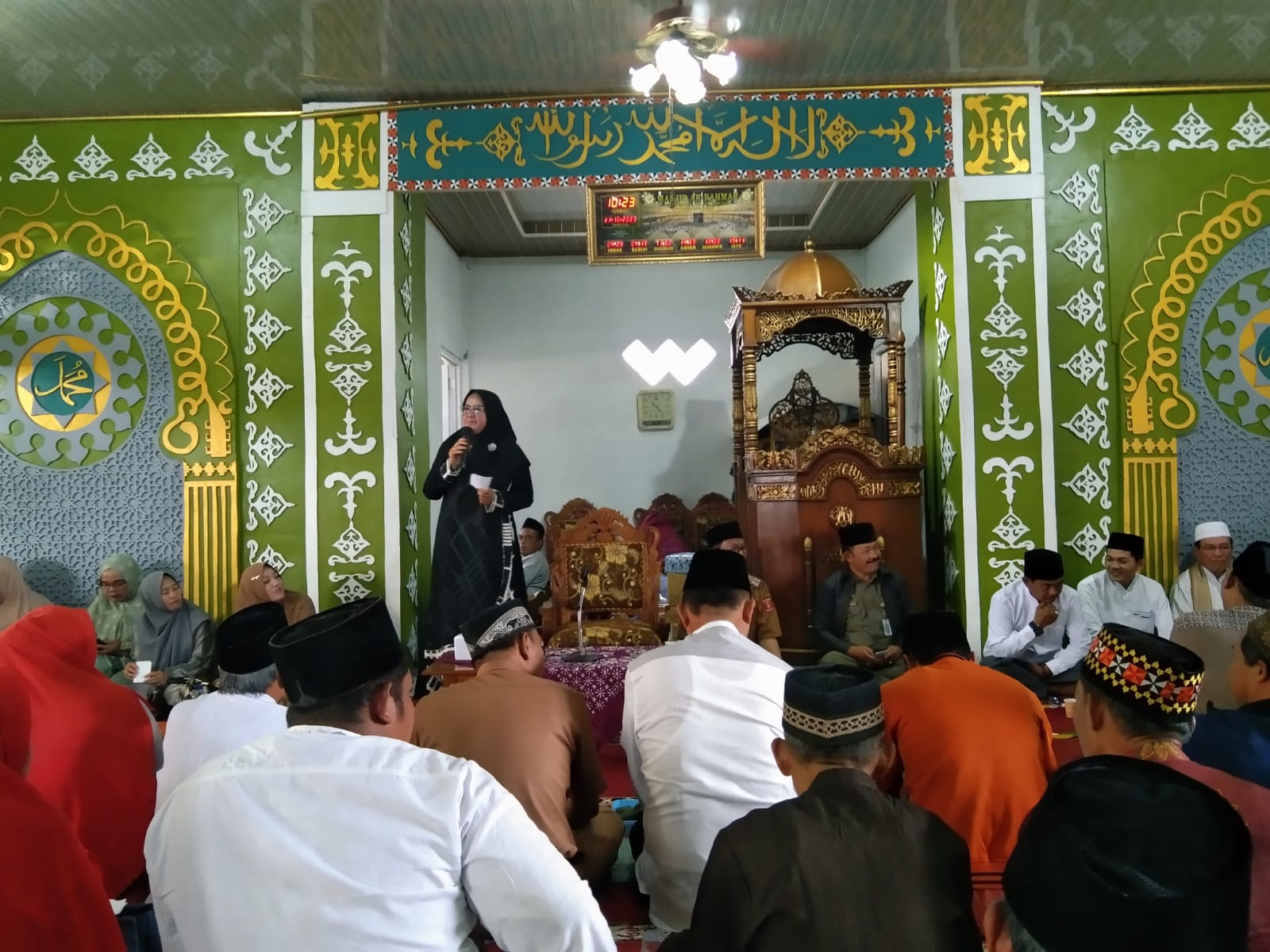 Ratusan Jemaah MTBM Al-Islamiyyah Hadiri Pengajian Akbar di Bakhu 