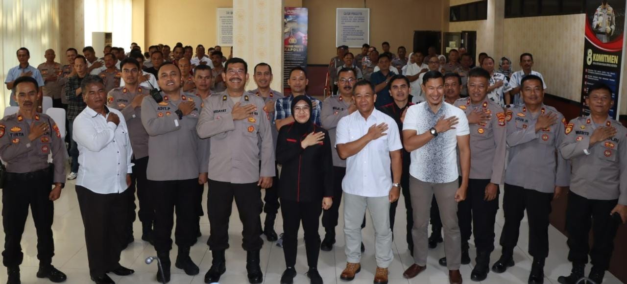 Polresta Bandar Lampung Terima Kunjungan Bidkum Polda Lampung