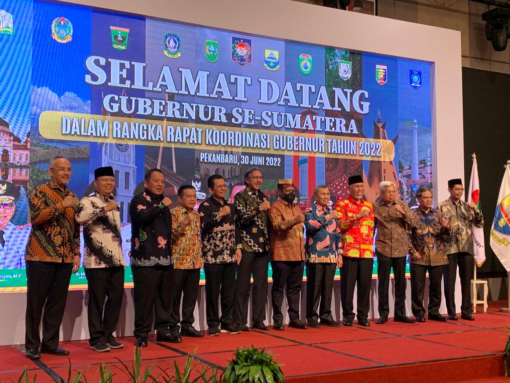 Gubernur Arinal Ikuti Rakor Gubernur Se-Sumatera