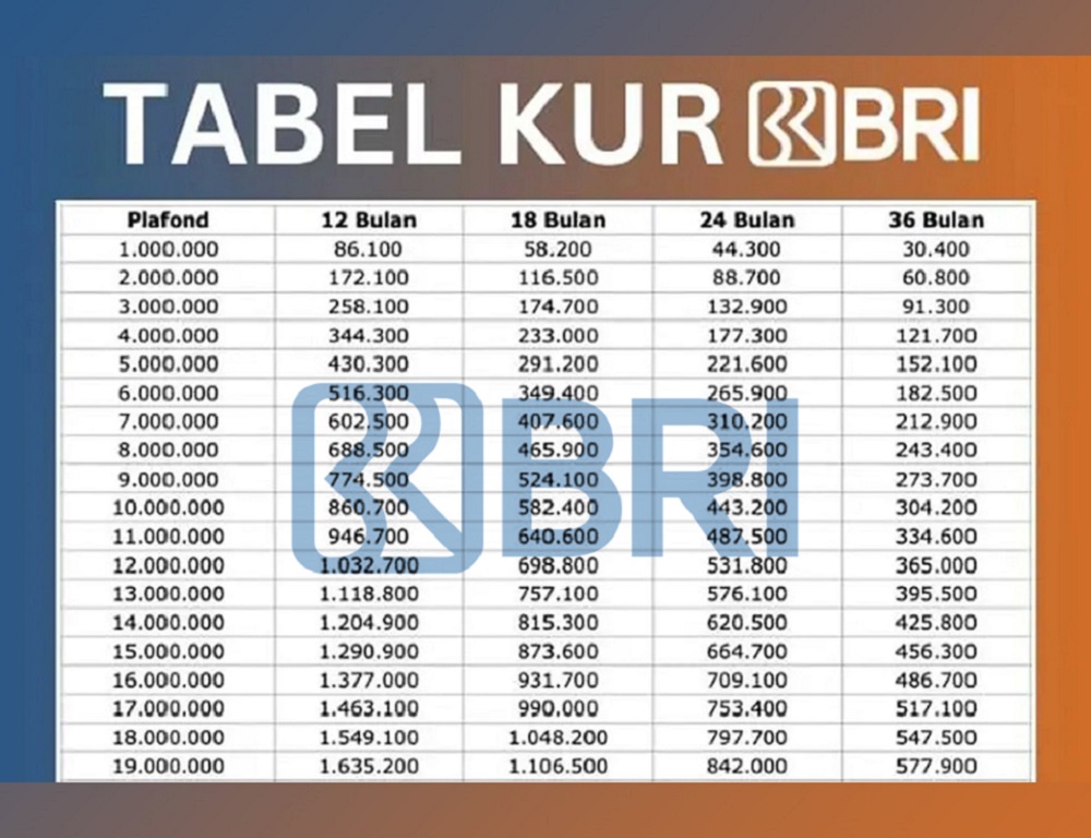 Angsuran KUR BRI Mulai Rp20 Ribu, UMKM Bisa Berkembang