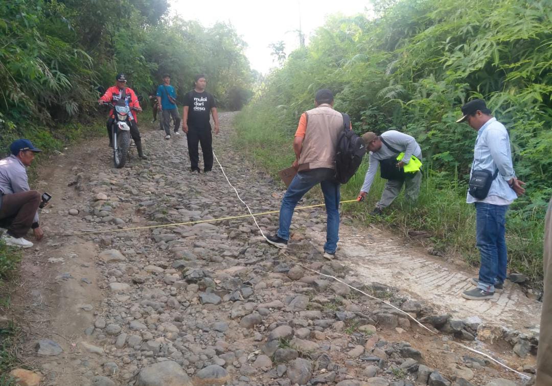 Telan Anggaran Rp3,2 Miliar, Ruas jalan Jalan Sukajadi-Ringin Jaya Segera Ditangani