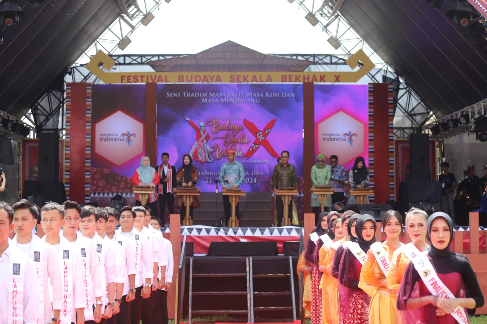 Festival Budaya Sekala Bekhak Ajang Pelestarian dan Promosi Budaya