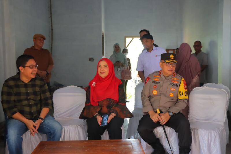 Kapolda Lampung Pantau Langsung Pemilihan Suara Ulang di Way Kandis, Bandar Lampung 