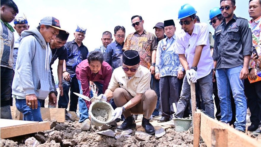 Syaiful Anwar Resmikan Pembangunan Perumahan Menara Siger Residence I