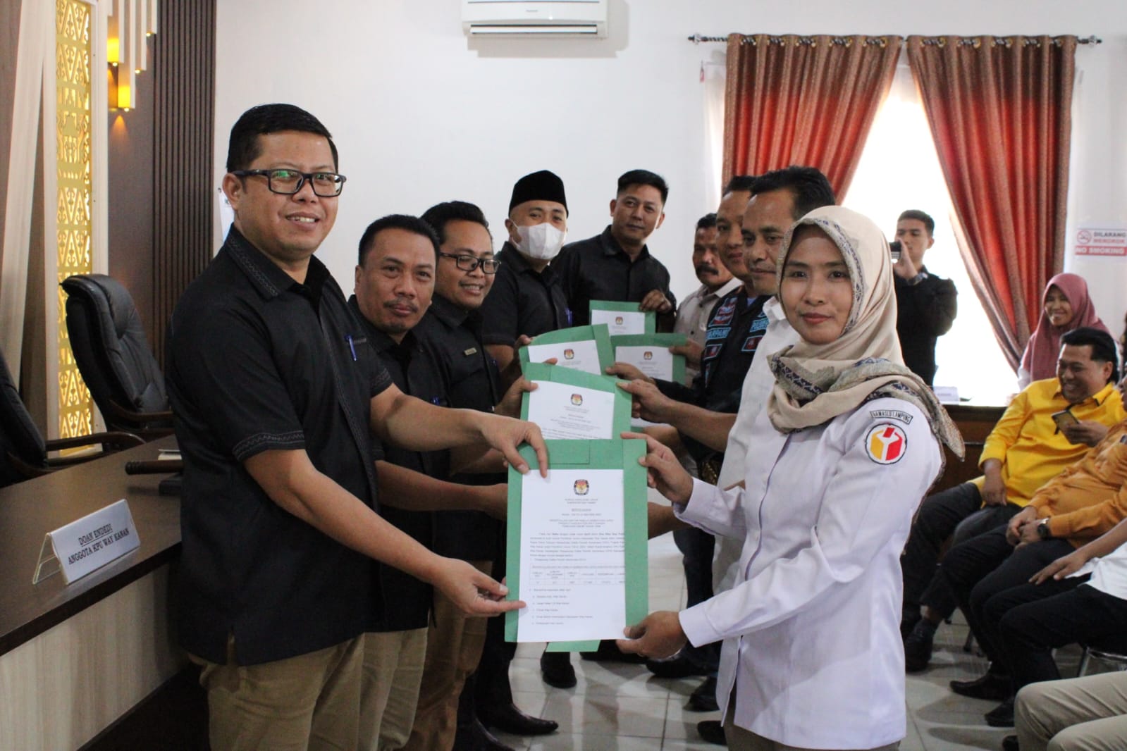 KPU Way Kanan Gelar Rapat Pleno Rekapitulasi DPS Pemilu 2024