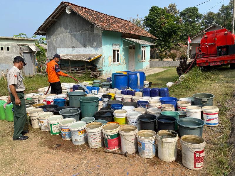 Sukabumi dan Panjang Jadi Wilayah Paling Sering Minta Pasokan Air Bersih 