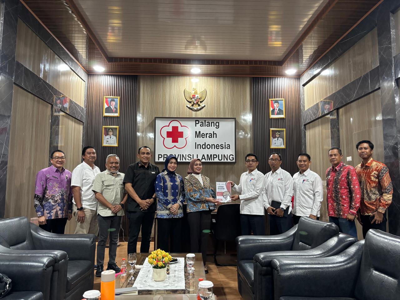 PMI Lampung Barat Laporkan Dampak Banjir Suoh dan Urgensi UDD ke PMI Provinsi