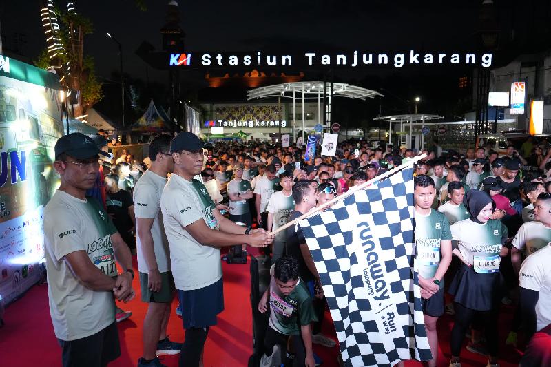 Dorong Gaya Hidup Sehat, PT KAI Divre IV Tanjung Karang Gelar 