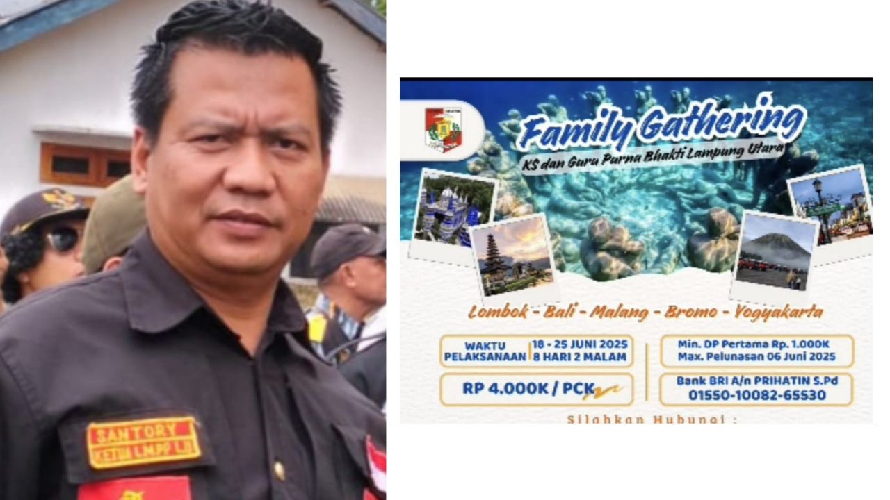 LMPP Lampura Soroti Rencana Family Gathering Kepala Sekolah ke Luar Kota