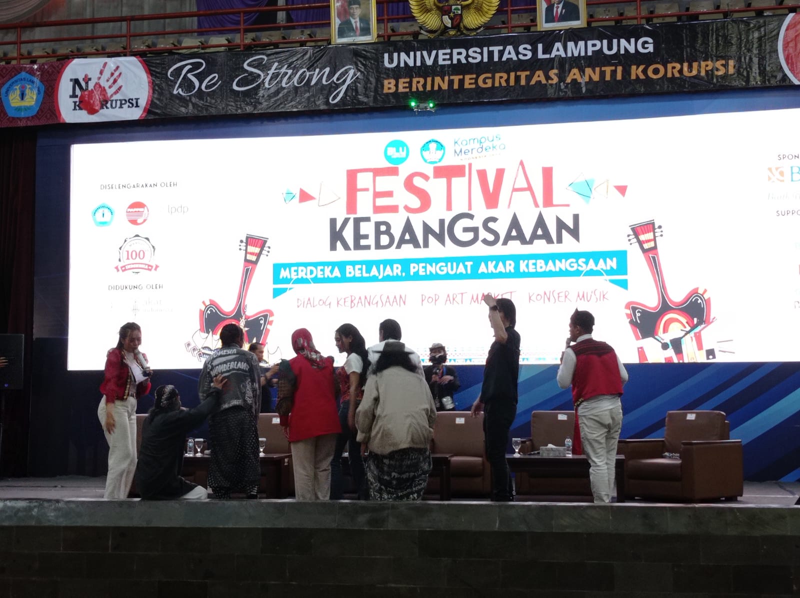 Unila Gelar Festival Kebangsaan Kolaborasi Dengan Pappri Dan Lpdp