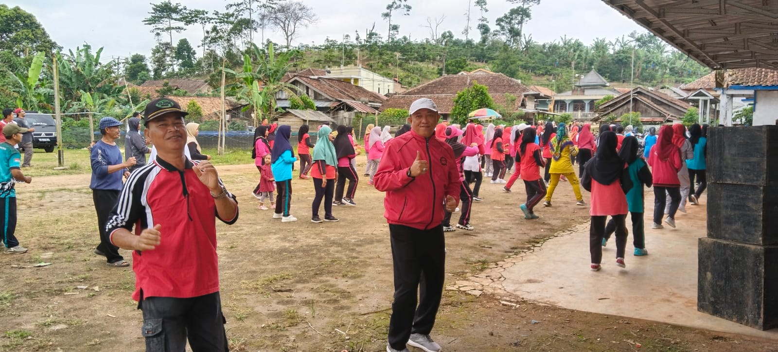 Senam Bersama di Mekarsari, Patoni: Jadikan Wadah Silaturahmi