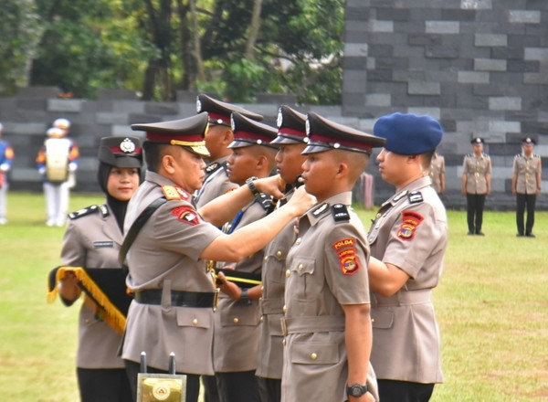 Pelantikan Angkatan 52 Bintara Polri, Kapolda Lampung Tekankan Moralitas dan Profesionalisme