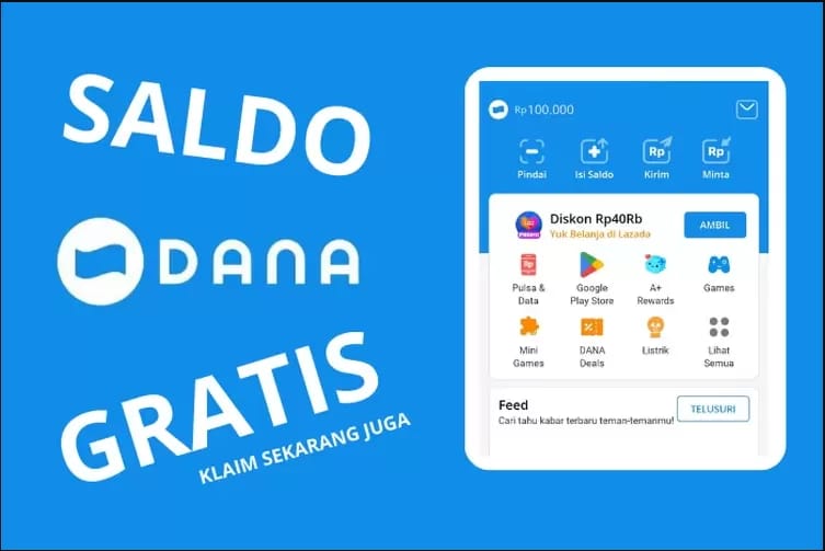 Peluang Saldo DANA Gratis Hingga Rp144 Ribu Ramai Diburu Warganet