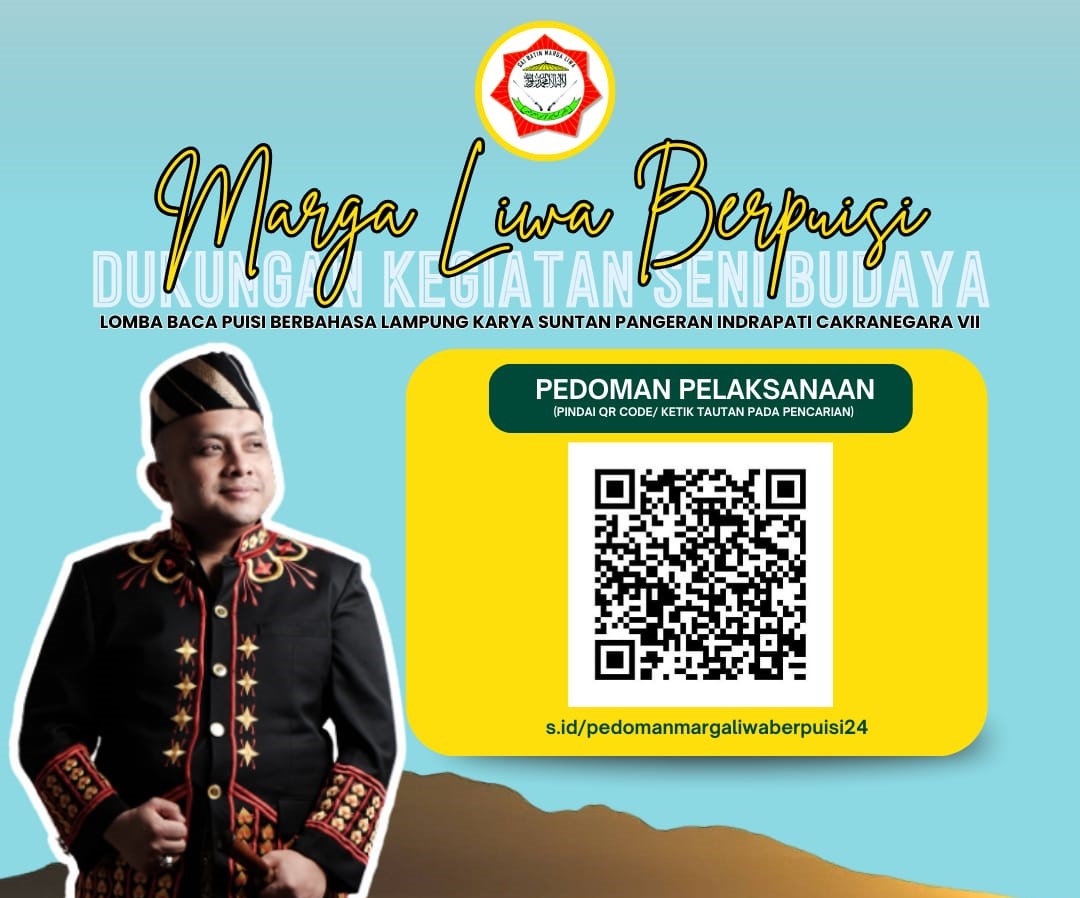 Ikut Lestarikan Bahasa Lampung, Marga Liwa Lampung Barat Berpuisi Digelar