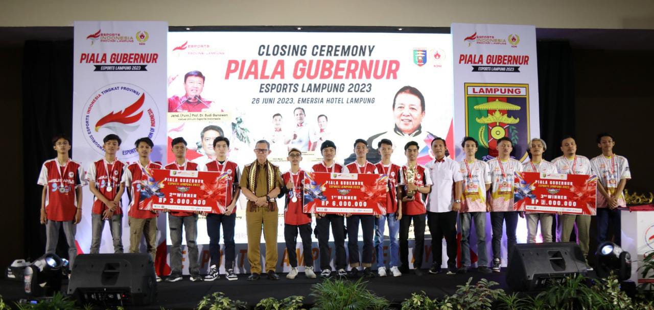 Turnamen E-Sport Piala Gubernur Lampung, Ciptakan Bibit Muda yang Mendukung Tumbuhnya Industri E-Sport