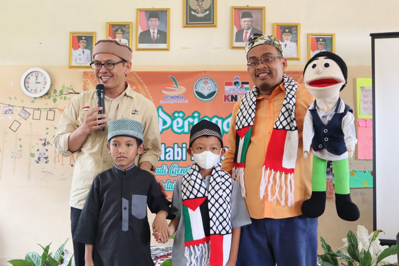 SDIT Daarul Qudwah Peringati Maulid Nabi Muhammad bersama KNRP Lampung