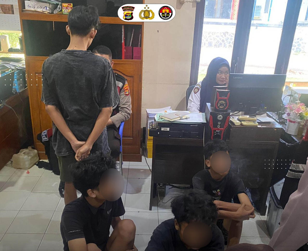 Diduga Hendak Tawuran, 4 Remaja di Lampung Utara Diamankan Polisi