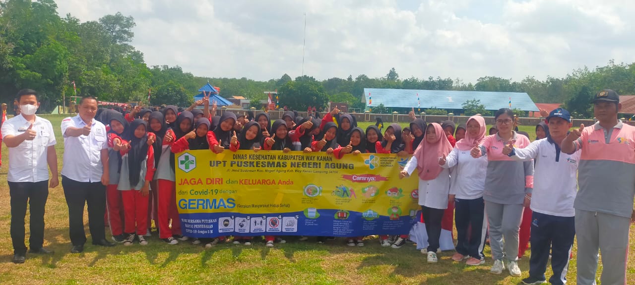 Kecamatan Negeri Agung Edukasi Siswa-Siswi SMA Dengan Germas