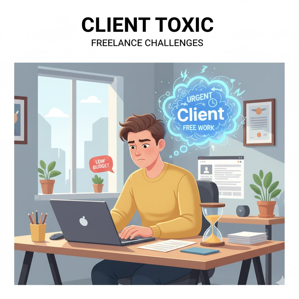 Cara Cerdas Menghindari Klien Toxic bagi Freelancer Pemula