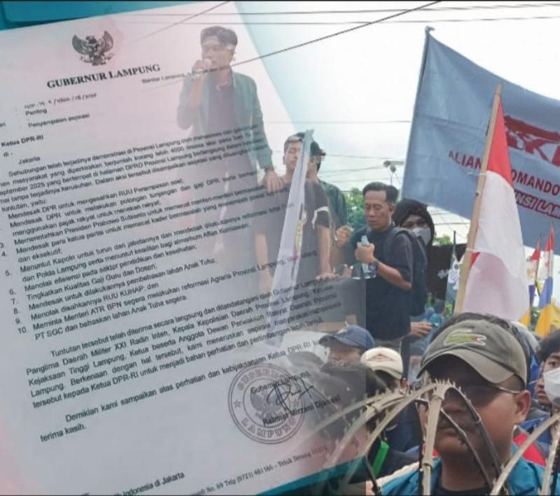 Rakyat Tuntut Ukur Ulang HGU PT SGC, Triga Lampung Apresiasi Respons Cepat Gubernur