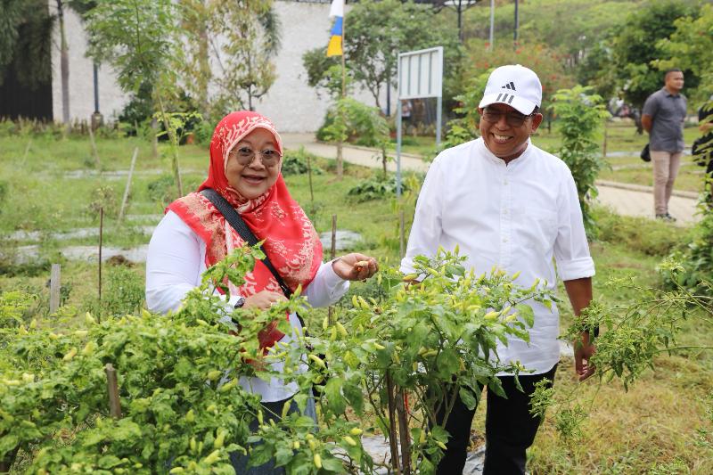 Pj Gubernur Samsudin Ajak Masyarakat Ramaikan Wisata Edukasi Kebun PKK Agropark Lampung