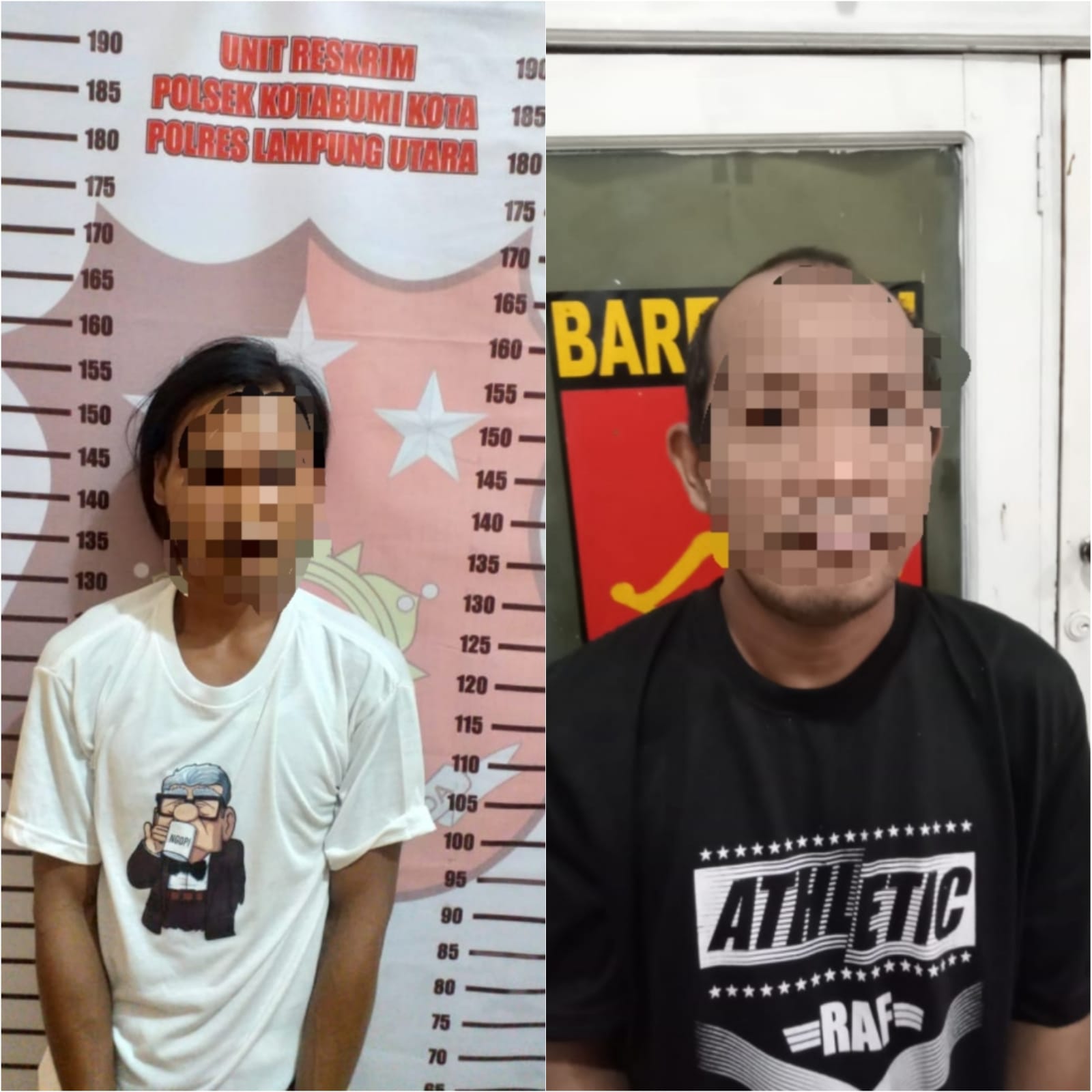 Dalam Sehari, Dua Pelaku Curat Diringkus Jajaran Polres Lampung Utara