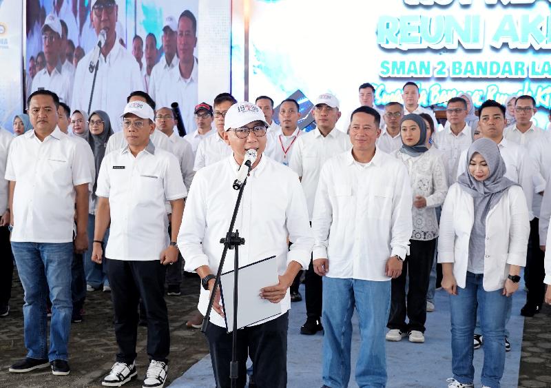 60 Tahun SMANDA: Alumni Kembali ke Rumah, Gubernur Mirza Pimpin IKA