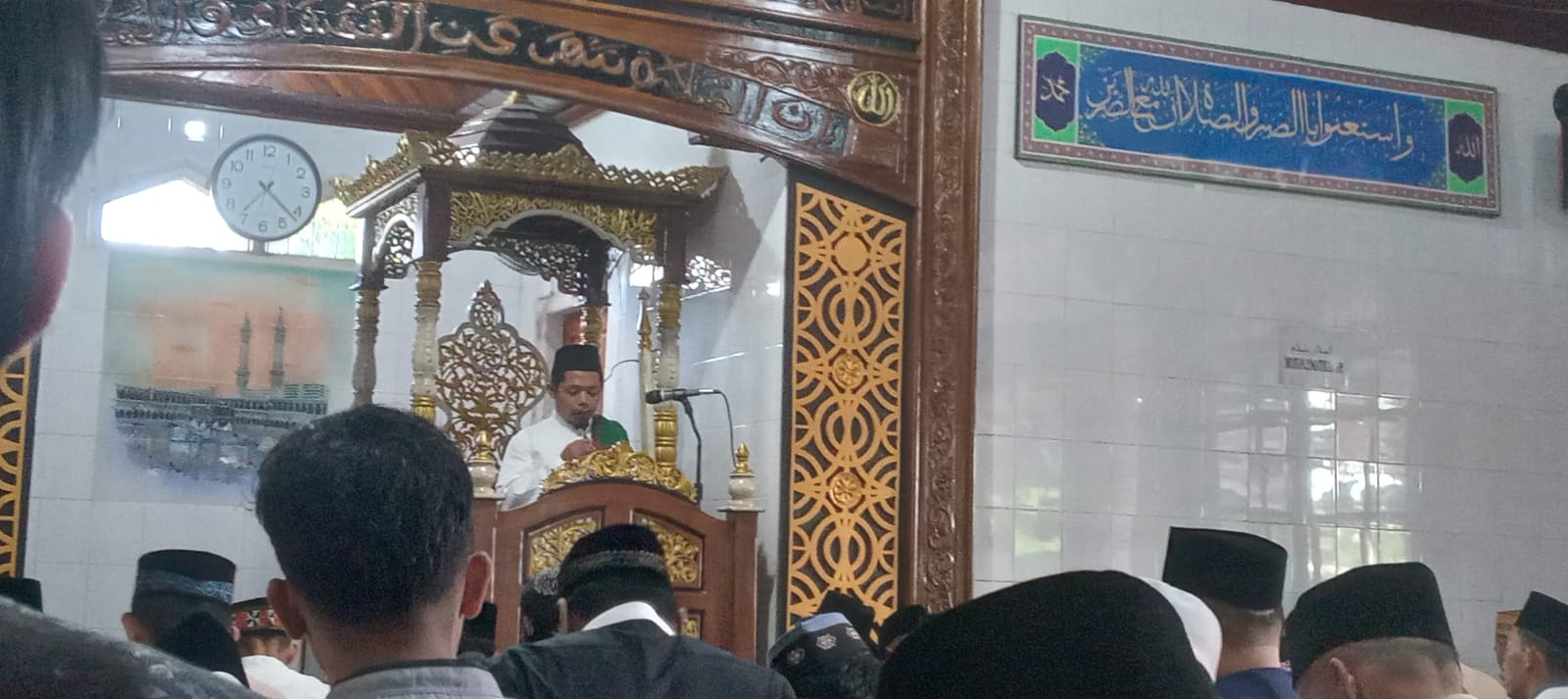 Khatib Shalat Idul Fitri, Wakil Rois Syuriah MWCNU Balik Bukit : Pantaskah Kita Merayakan Kemenangan?