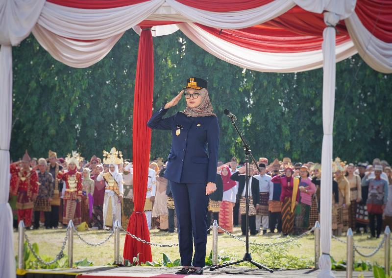Pemprov Lampung Gelar Upacara Hardiknas 2025, Tekankan Komitmen Pendidikan Berkualitas