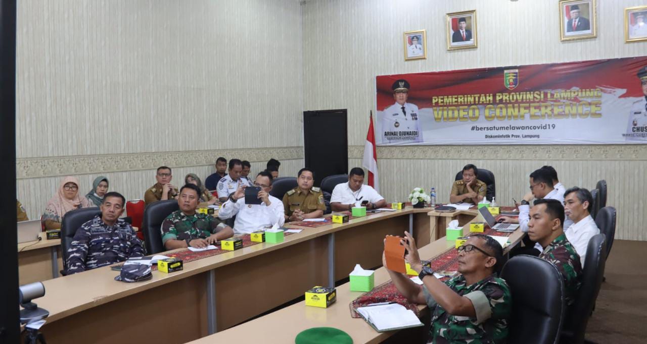 Lampung Ikut Rakor Pengendalian Inflasi, Tito : Februari 2023 Inflasi Indonesia Peringkat 18 dari 24 Negara