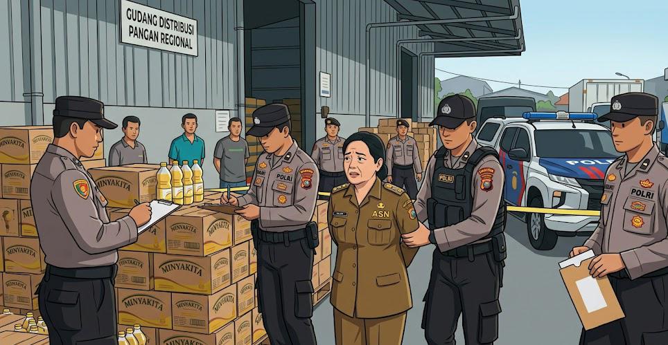 ASN Lampung Diduga Terlibat Distribusi Ilegal Minyakita