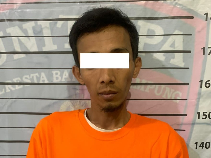 Sat Reskrim Polresta Bandarlampung Tangkap Buronan Pencuri di Rumah Kosong
