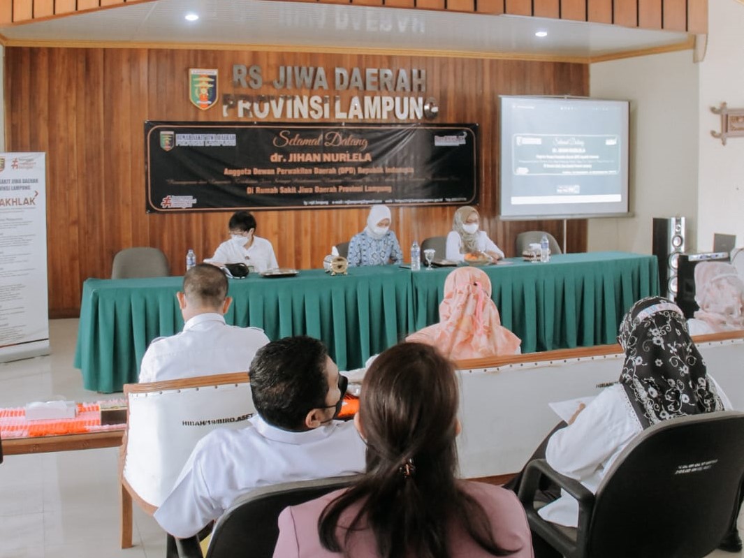 Serap Aspirasi Layanan Kesehatan Jiwa, Anggota DPD RI Jihan Kunjungi RSJ Lampung 