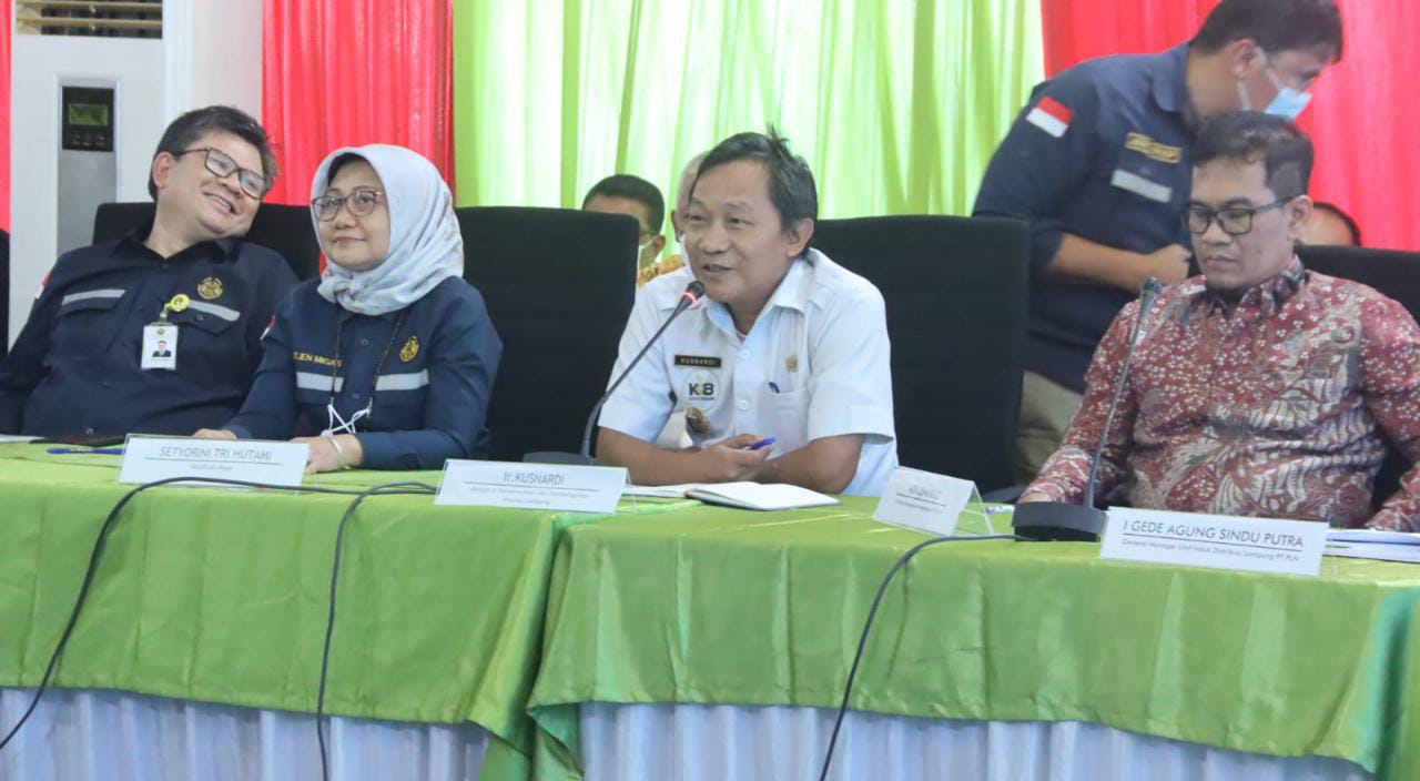 Kusnardi Dampingi Kunker Spesifik Komisi VII DPR RI Pantau Pasokan BBM dan Listrik di Lampung 