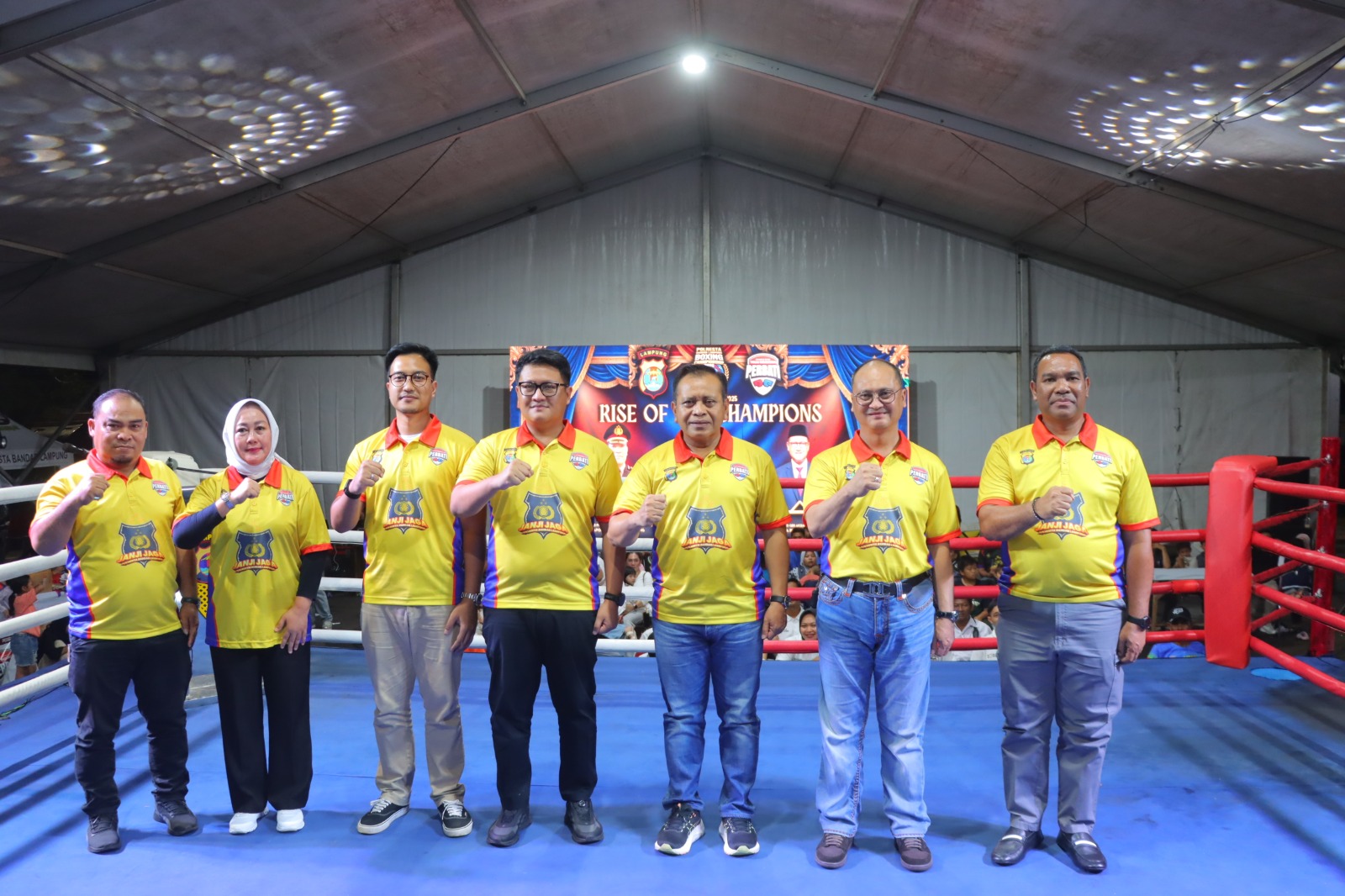 Polresta Bandar Lampung Boxing Championship 2026 Resmi Ditutup