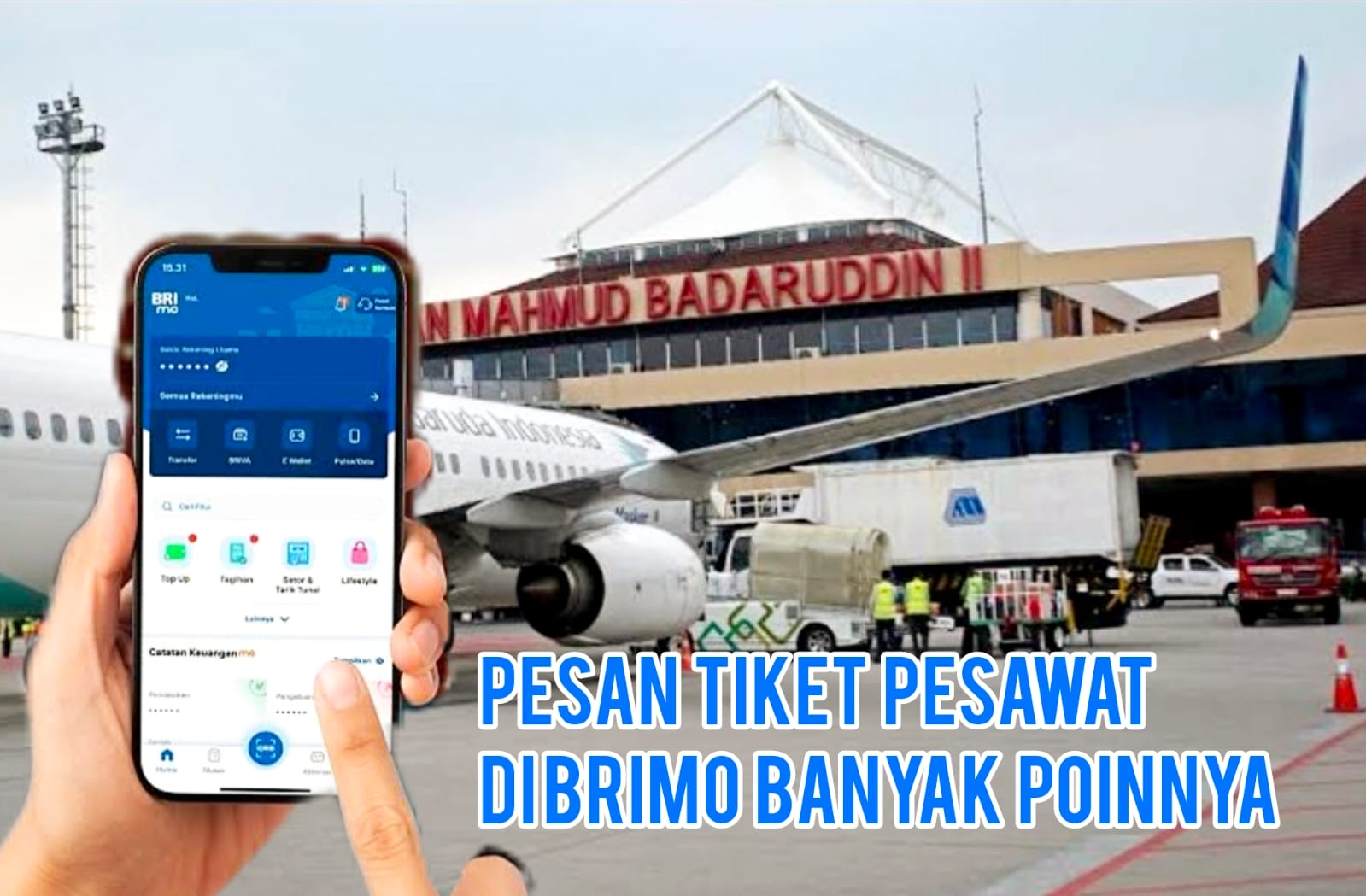 Nikmati Kemudahan Membeli Tiket Pesawat dengan BRImo  