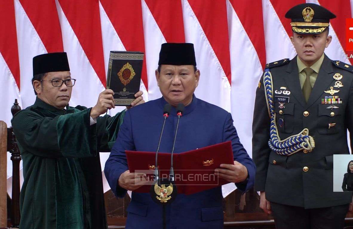 Resmi Dilantik, MPR Berharap Kebijakan Prabowo-Gibran Pro Rakyat 