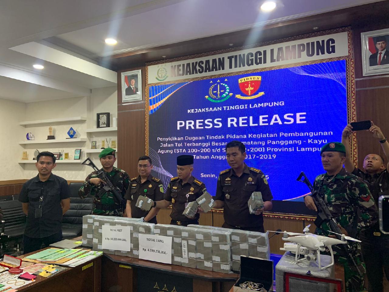 Kejati Lampung Bongkar Korupsi Proyek Tol Trans Sumatera, Negara Rugi Rp71 Miliar