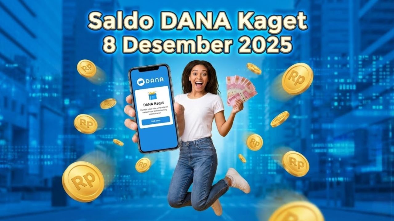 Link DANA Kaget 8 Desember 2025: Buruan Klaim Sebelum Kuota Habis